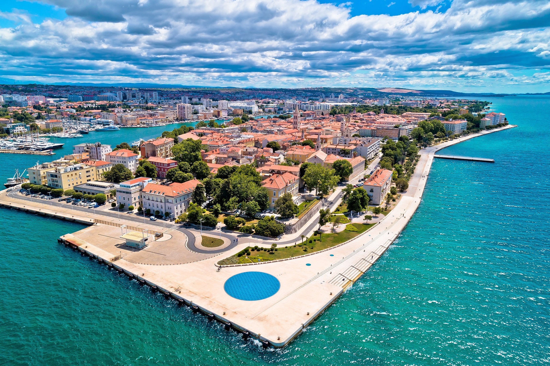 Zadar, en av landets flotteste byer